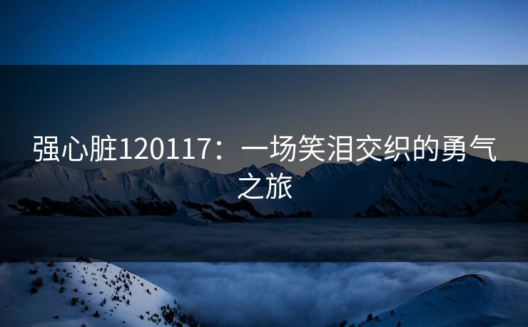 强心脏120117:一场笑泪交织的勇气之旅 强心脏120117:一场笑泪交织的勇气之旅